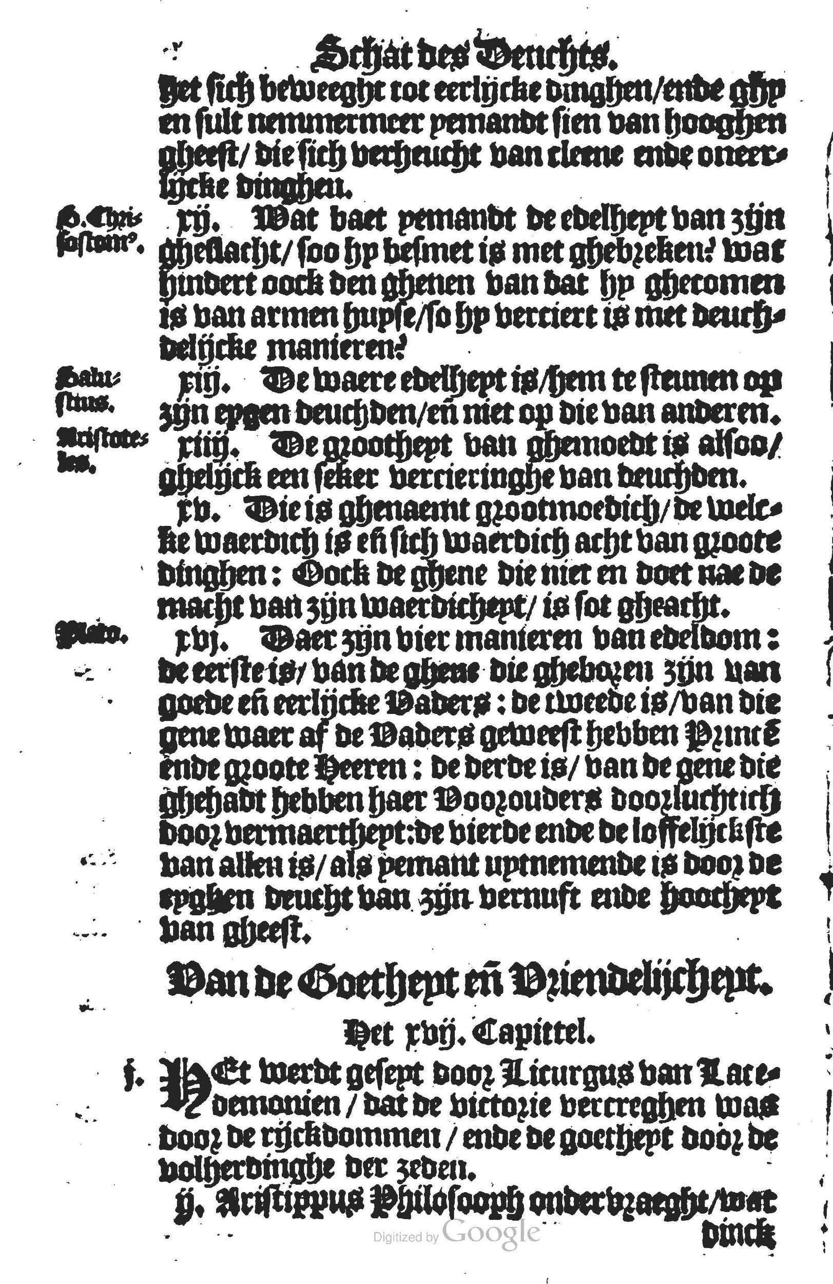 1594 - Cornelis Claesz - Trésor de vertu - BU Leiden
