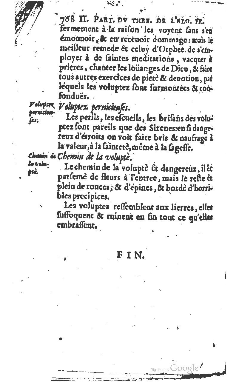 1610 - Louis Coste - Trésor de l’éloquence française (Seconde partie) - BM Lyon