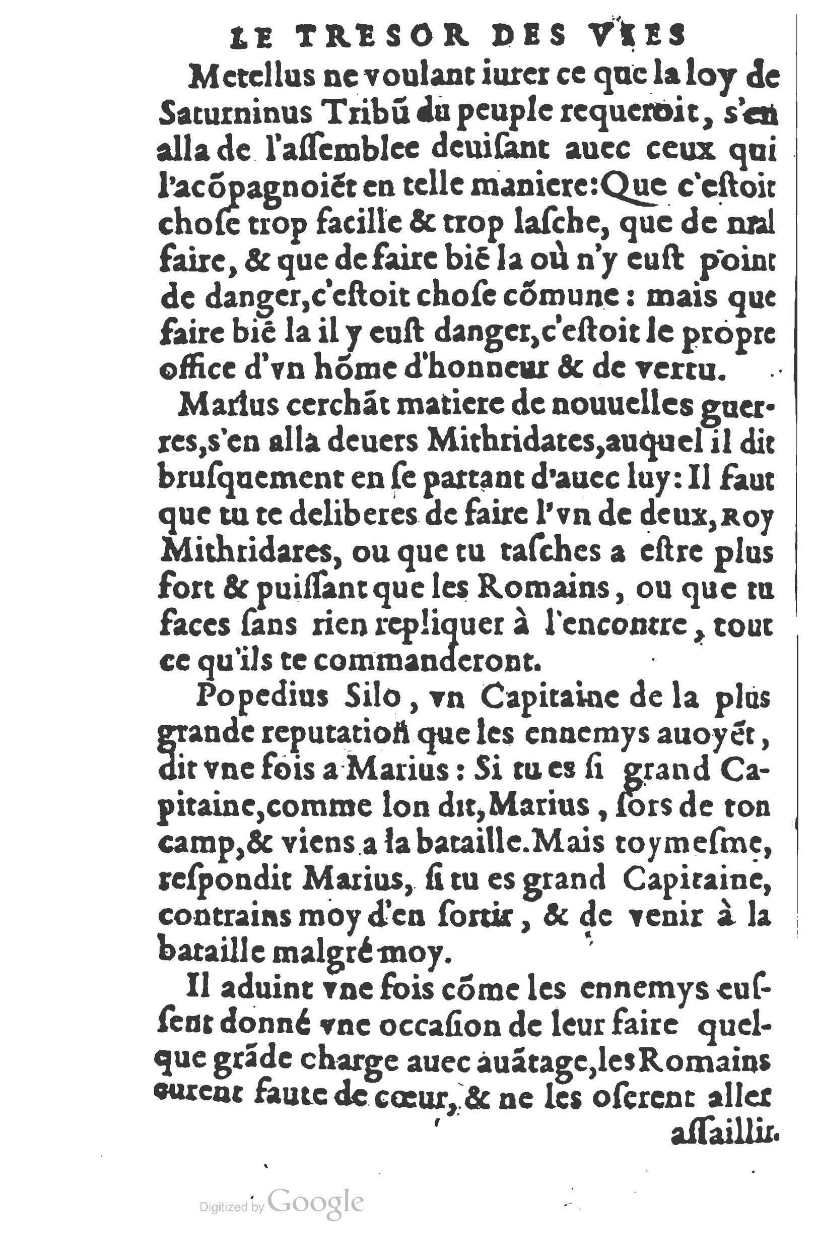 1577 - Claude Micard - Trésor des vies de Plutarque - BSB Munich 1577 - Claude Micard - Trésor des vies de Plutarque - BSB Munich