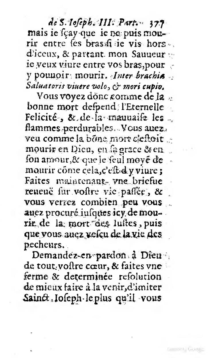 1646 - Jean Piot - Trésor inestimable de Saint-Joseph - BNC Rome