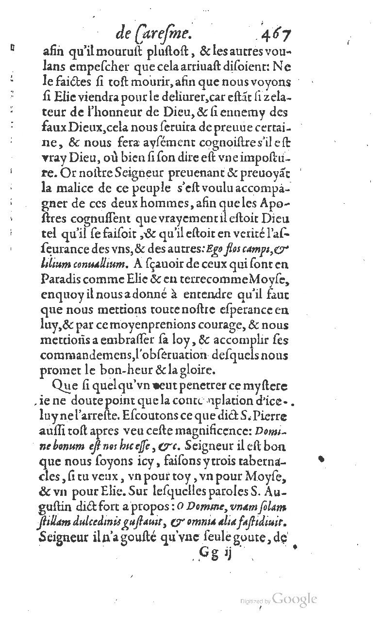 1607 - Nicolas Du Fossé - Trésor quadragésimal - T 01 - BM Lyon