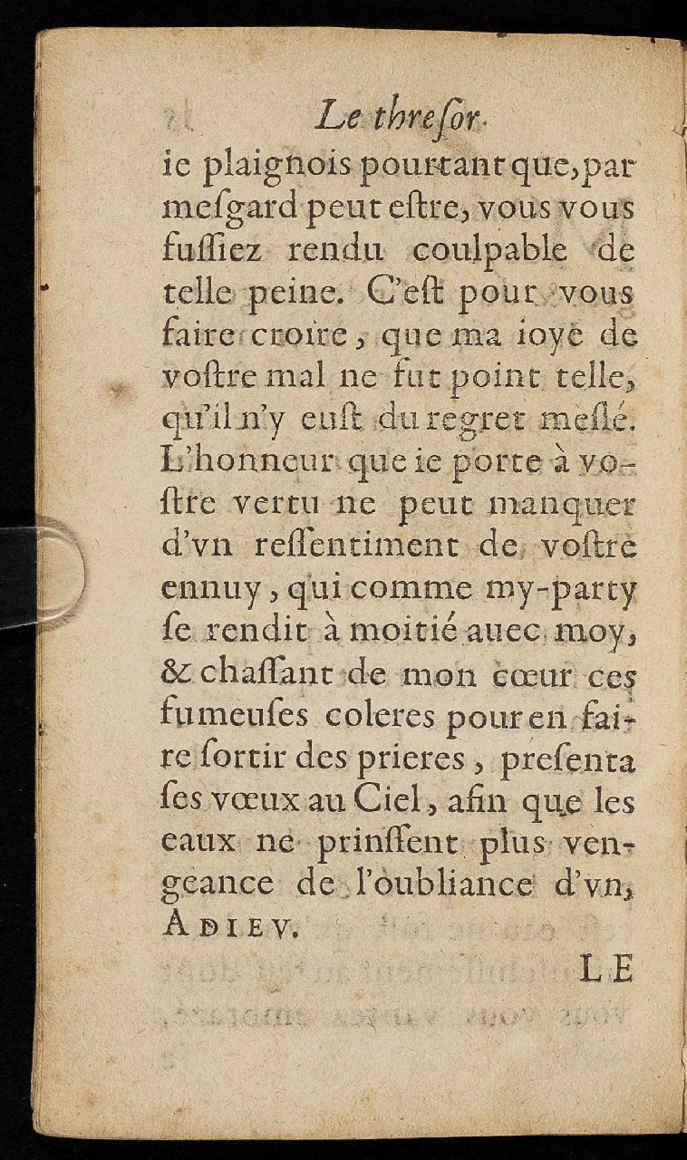 1597 - Thibaud Ancelin - Trésor d’amour - Stuttgart