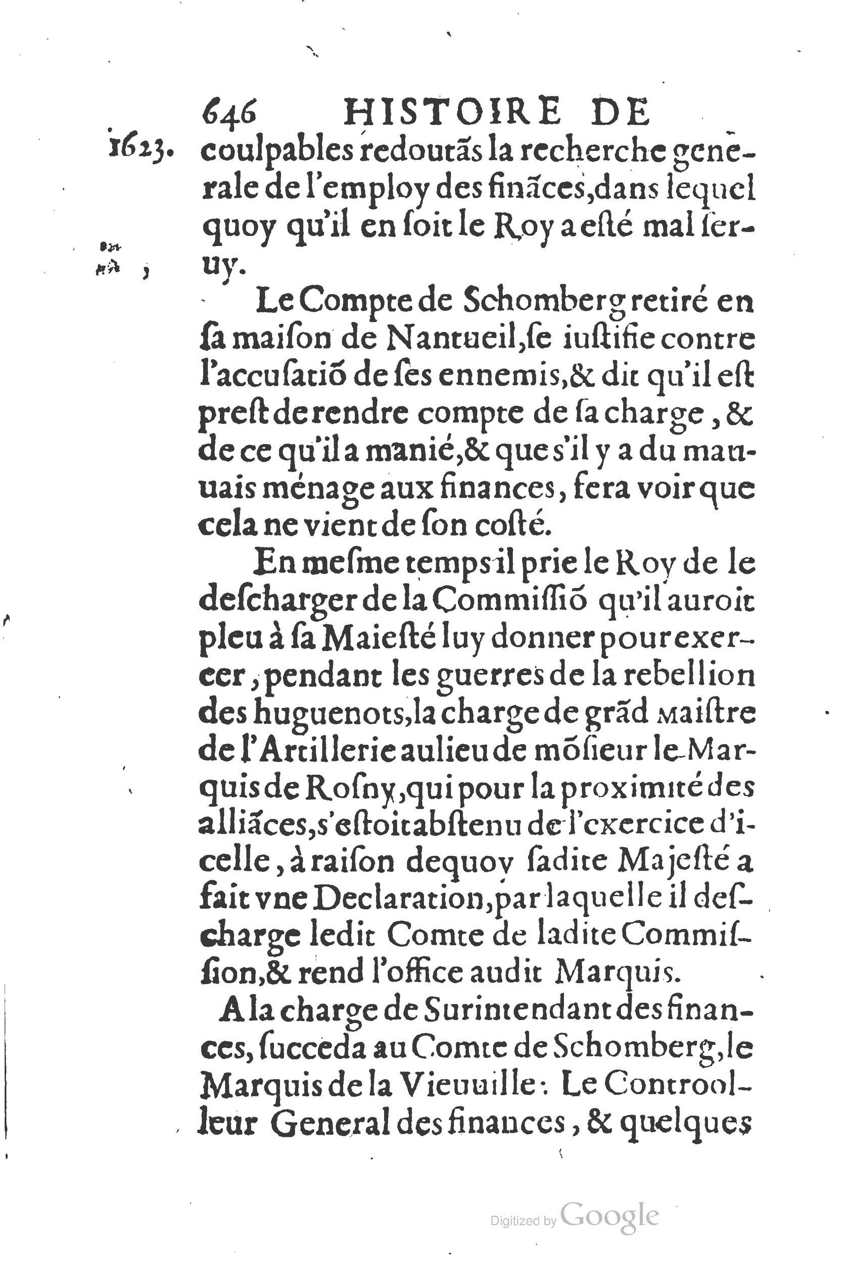 1626 - Joseph Bouillerot - Trésor de l’histoire générale de notre temps - BSB Munich