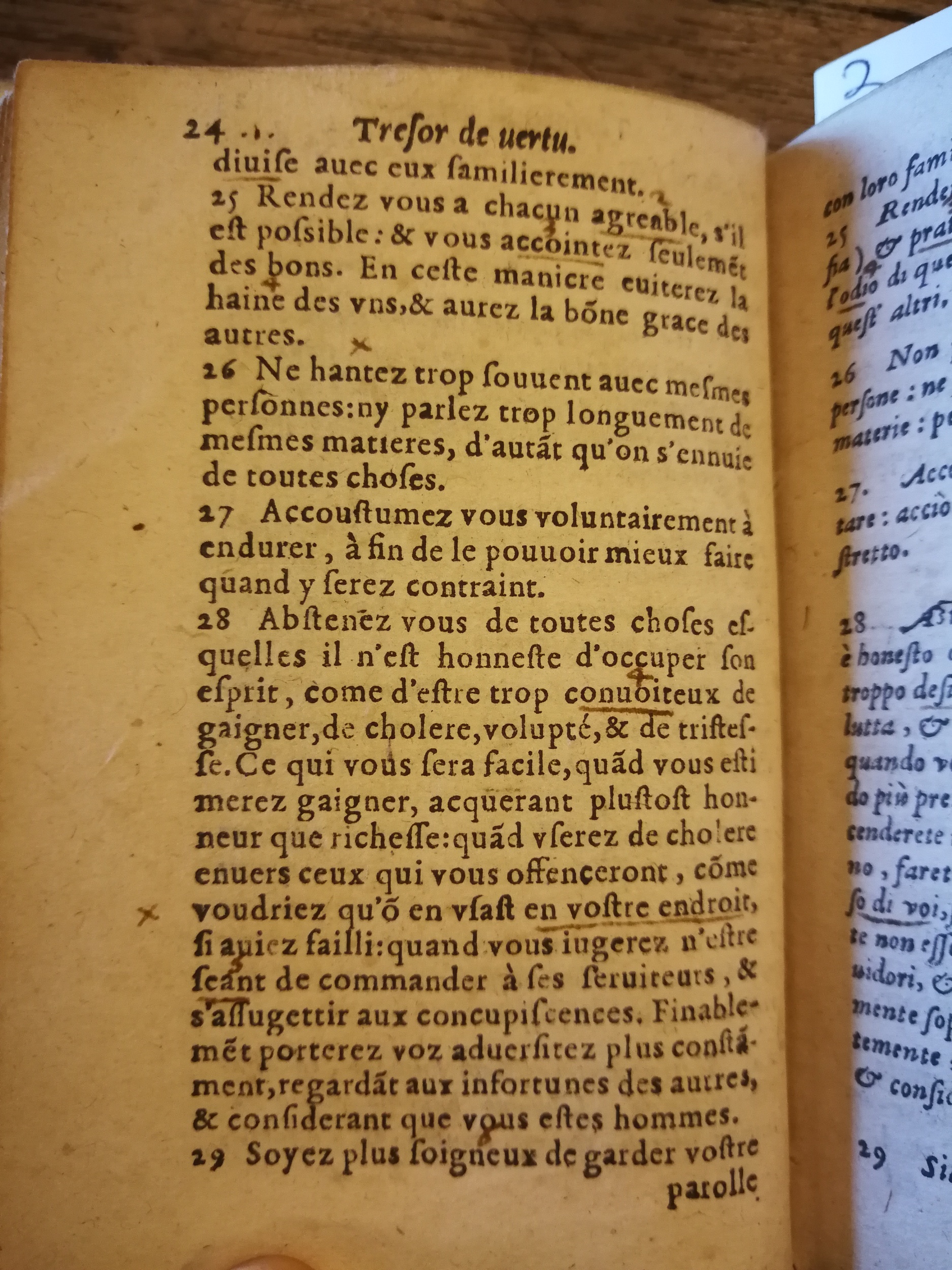 1576 - Benoît Rigaud - Trésor de vertu - BNC Florence