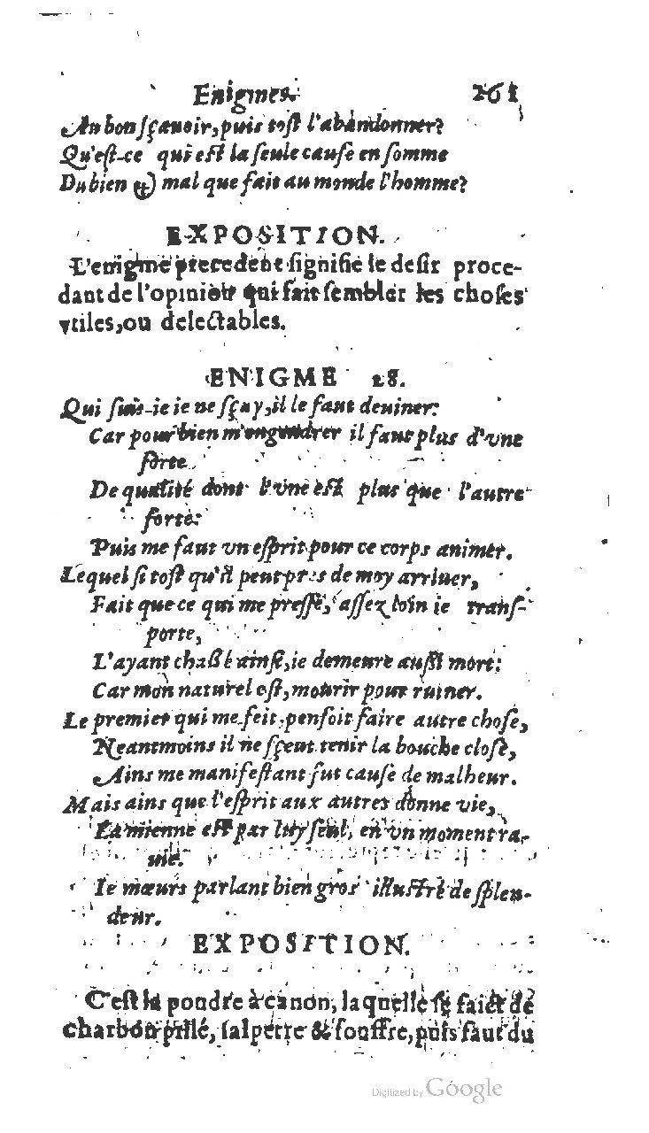 1611 - Jean Osmont - Trésor des récréations - BSB Munich