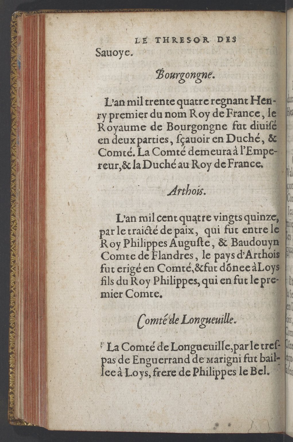 1603 - Galiot Corrozet - Trésor des histoires de France - BnF Tolbiac