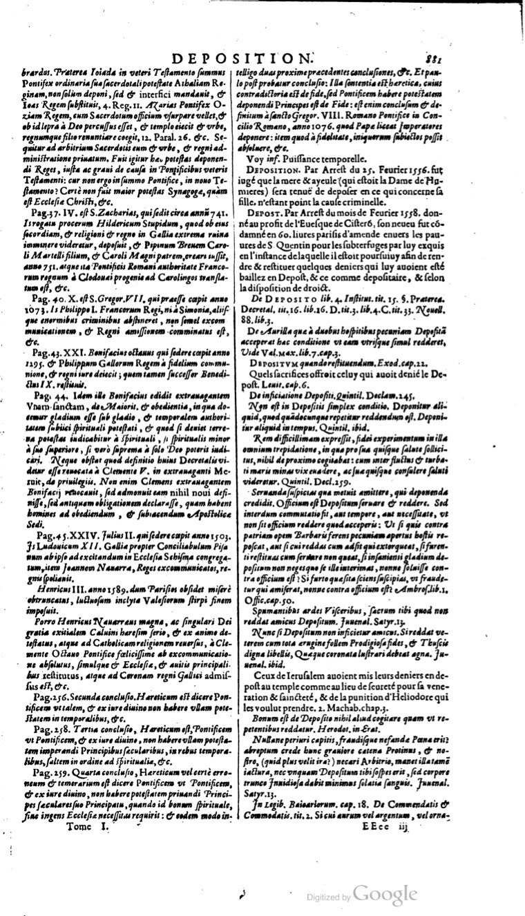 1629 - Veuve Nicolas Buon - Trésor du droit français (21754 T. 1) - BM Lyon