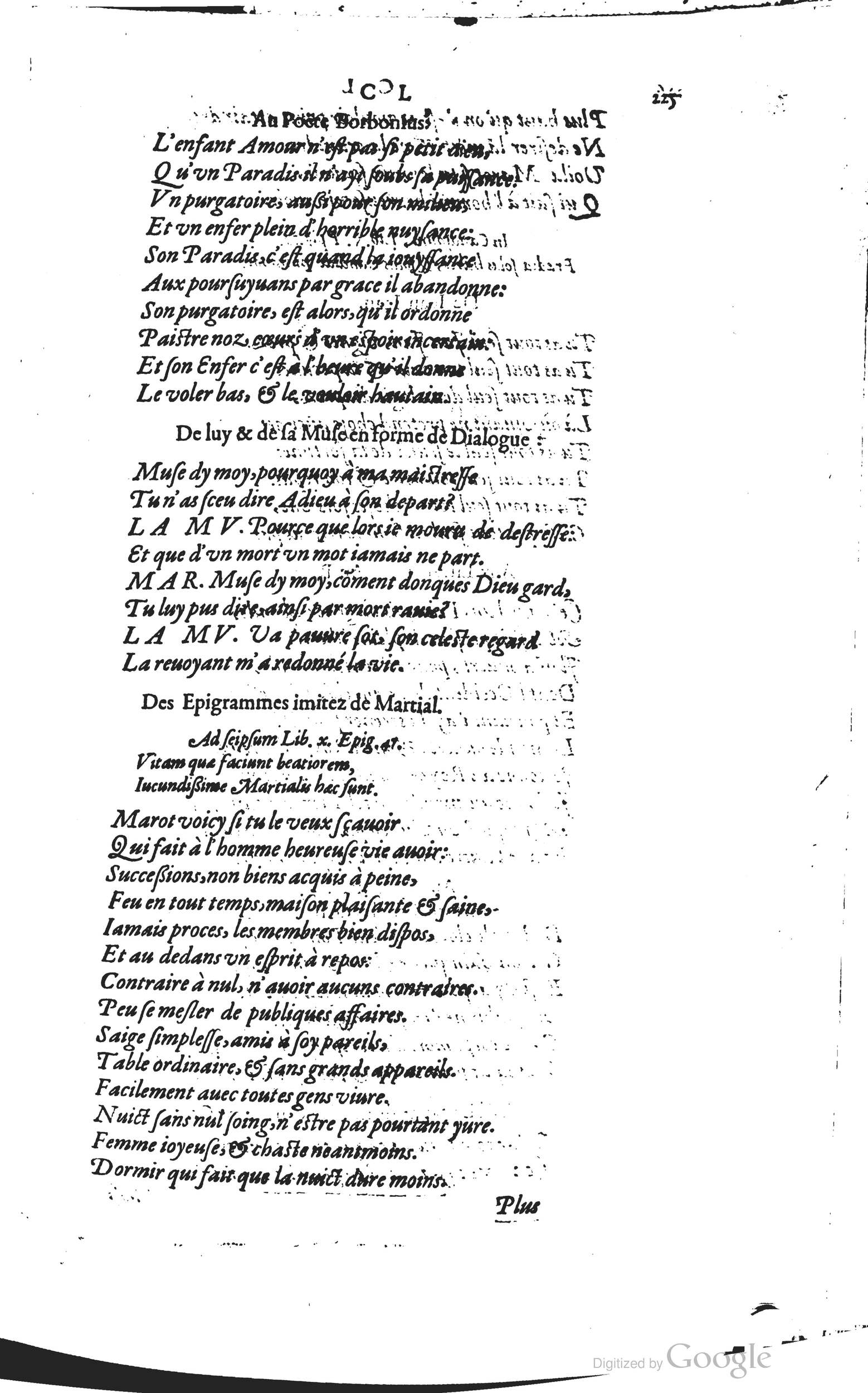 1585 - Barthélemy Honorat - Bibliothèques françaises - BSB Munich