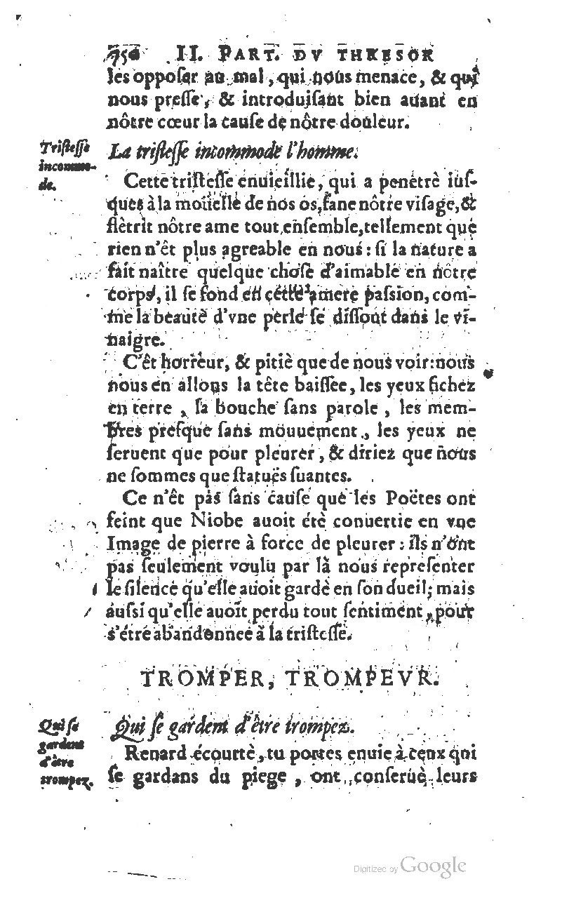 1610 - Louis Coste - Trésor de l’éloquence française (Seconde partie) - BM Lyon