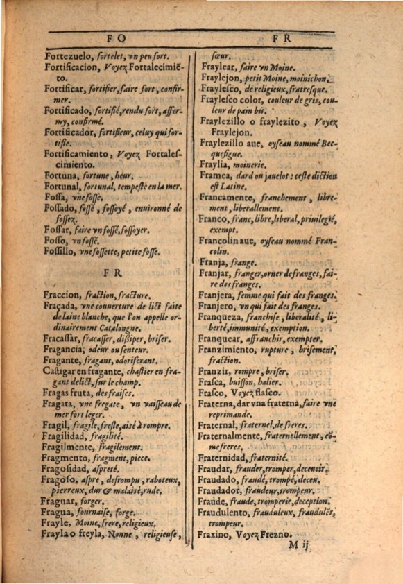 1607 - Marc Orry - Trésor des deux langues espagnole et française (Première et Seconde parties) - ÖNB Wien