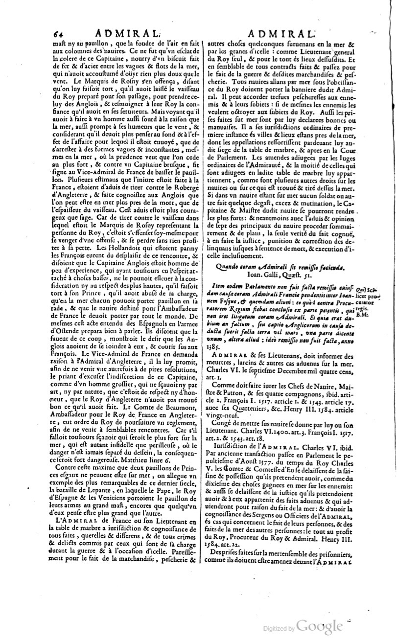 1629 - Veuve Nicolas Buon - Trésor du droit français (29620 T. 1) - BM Lyon