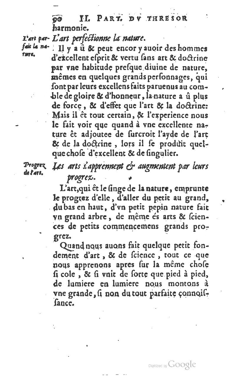 1610 - Louis Coste - Trésor de l’éloquence française (Seconde partie) - BM Lyon