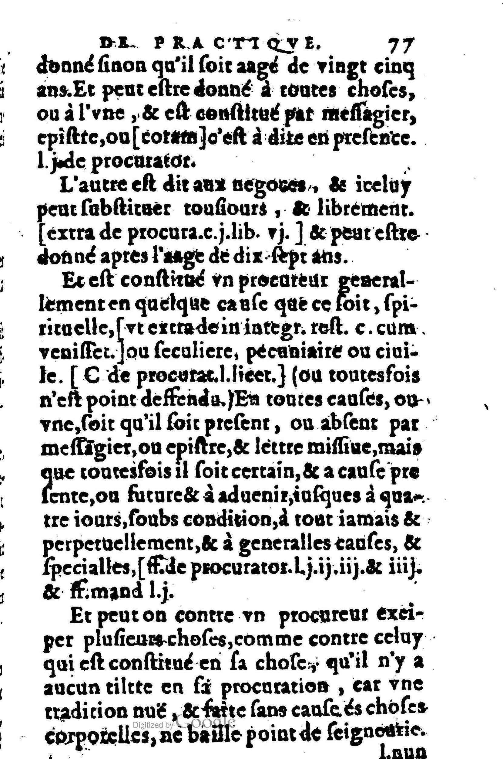 1605 - Pierre Rigaud - Trésor de pratique pour les juges - BM Lyon 1605 - Pierre Rigaud - Trésor de pratique pour les juges - BM Lyon