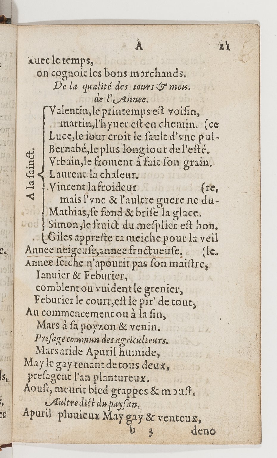1577 - Jean d’Ogerolles - Trésor de sentences dorées - BnF Arsenal