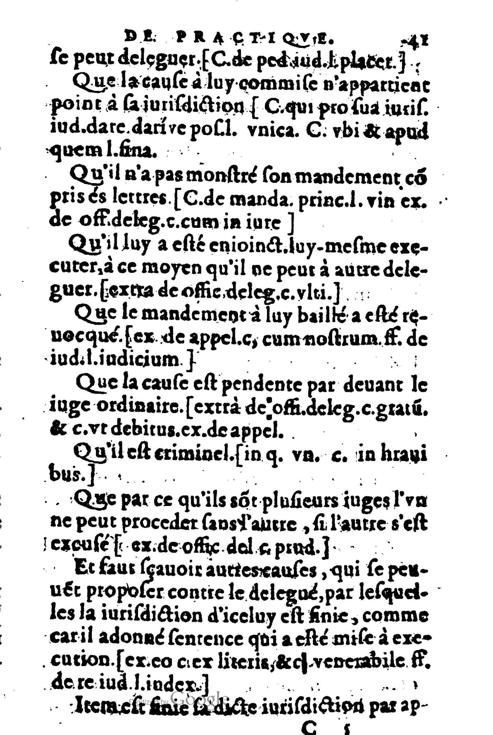 1605 - Pierre Rigaud - Trésor de pratique pour les juges - BM Lyon 1605 - Pierre Rigaud - Trésor de pratique pour les juges - BM Lyon