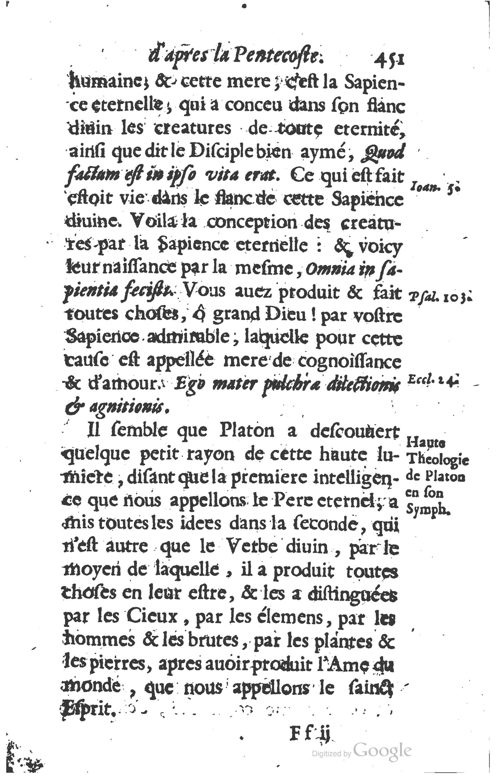 1629 - Manassés de Préaulx - Sermons ou Trésors de la piété chrétienne - BM Lyon