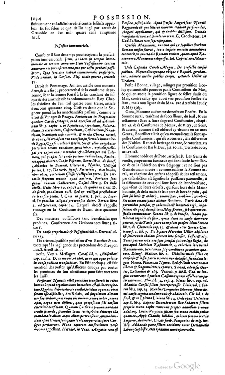 1629 - Veuve Nicolas Buon - Trésor du droit français (29620 T. 2) - BM Lyon