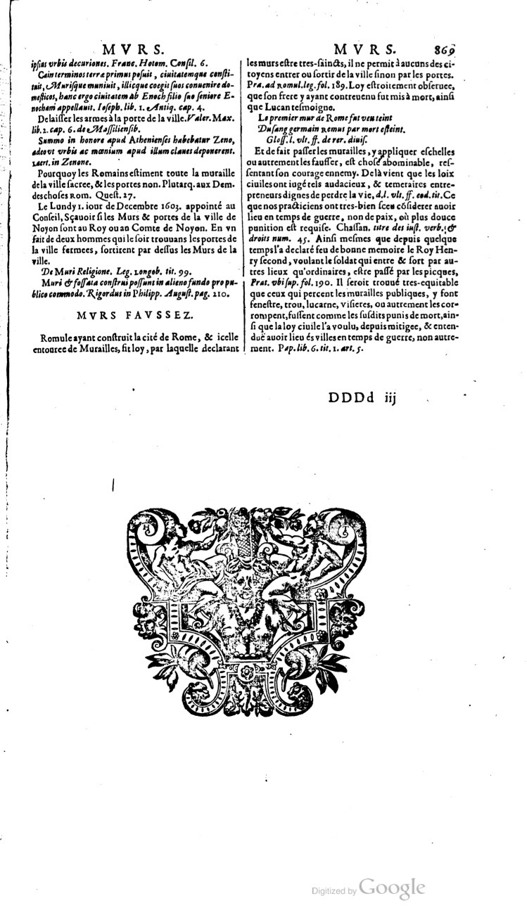 1629 - Veuve Nicolas Buon - Trésor du droit français (29620 T. 2) - BM Lyon