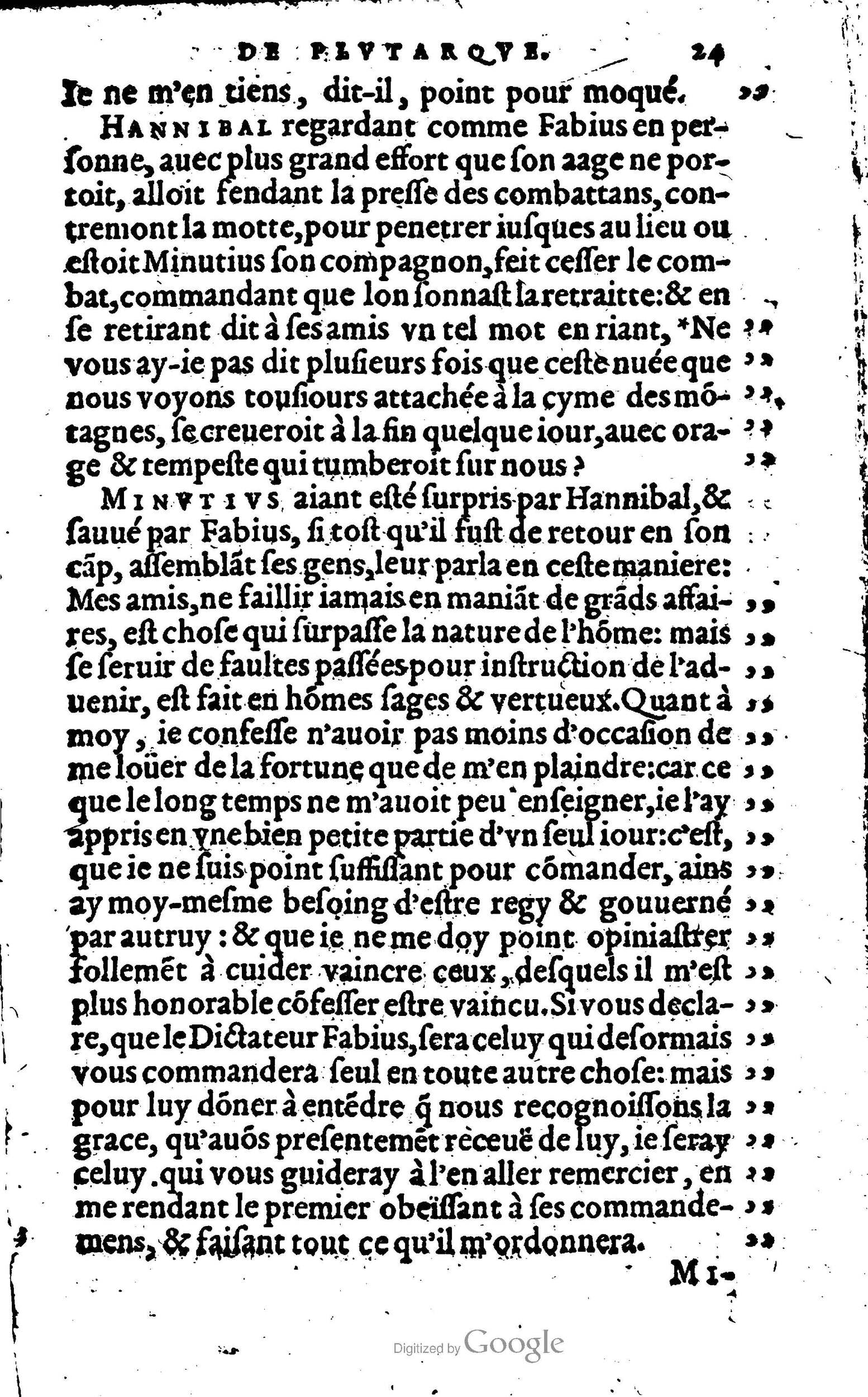 1568 - Willem Silvius - Trésor des vies de Plutarque - Anvers Plantin-Moretus