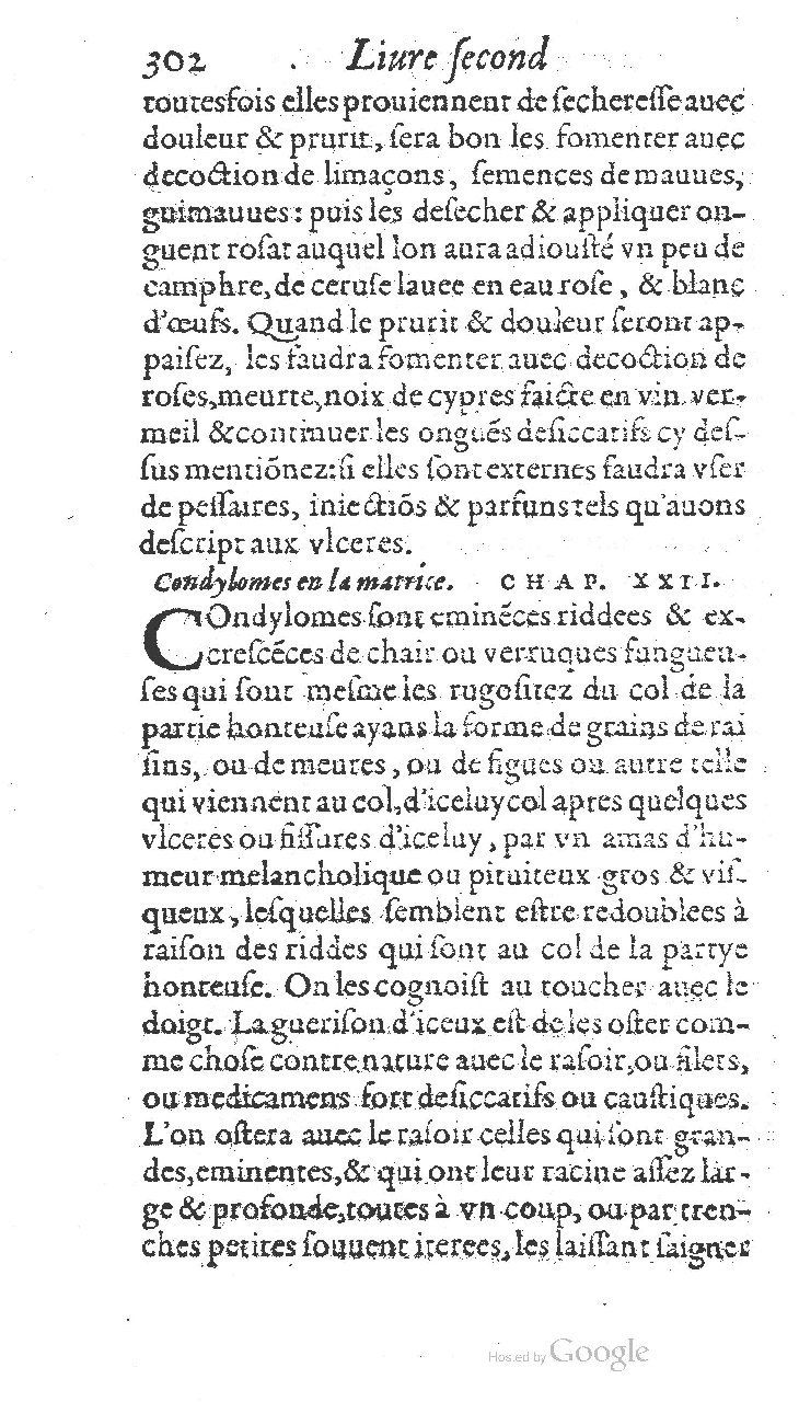 1585 - Jacques du Puis - Trésor des remèdes secrets pour les maladies des femmes - BnF