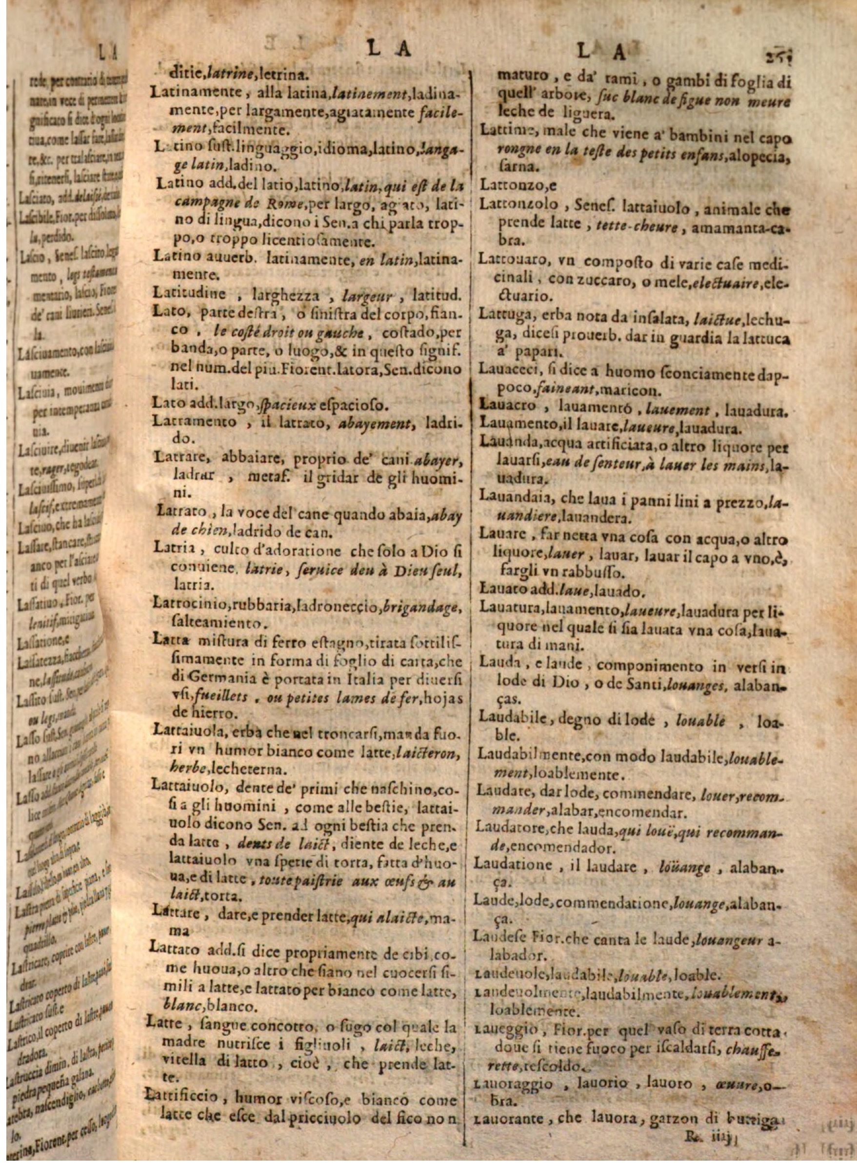 1644 - Jacques Crespin - Trésor des trois langues - Passau 1644 - Jacques Crespin - Trésor des trois langues - Passau