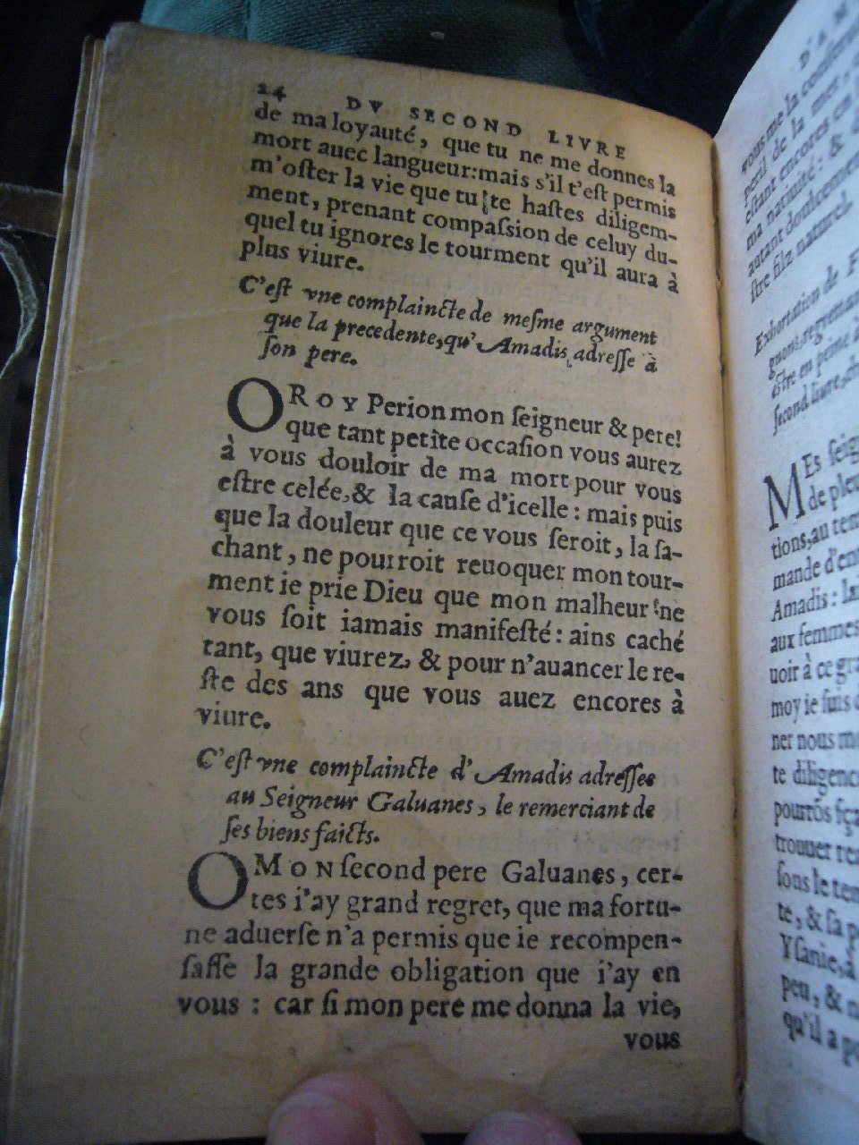 1567 - Jean Pygot - Trésor des Amadis - BnF Arsenal