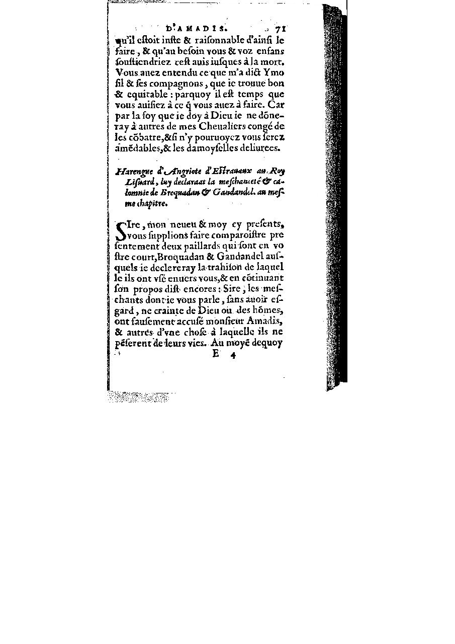 1572 - Veuve Gabriel Cotier - Trésor des Amadis - BM Lyon