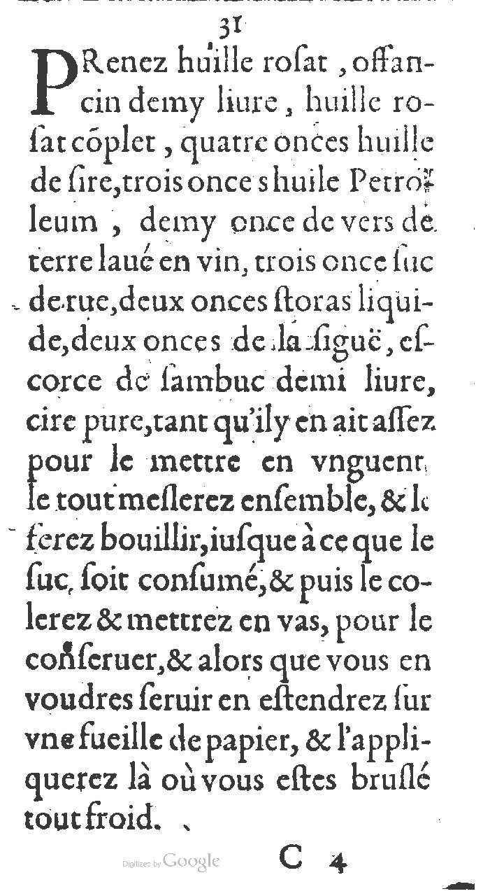 1608 - Jean Poyet - Trésor des secrets de nature - BU Madrid