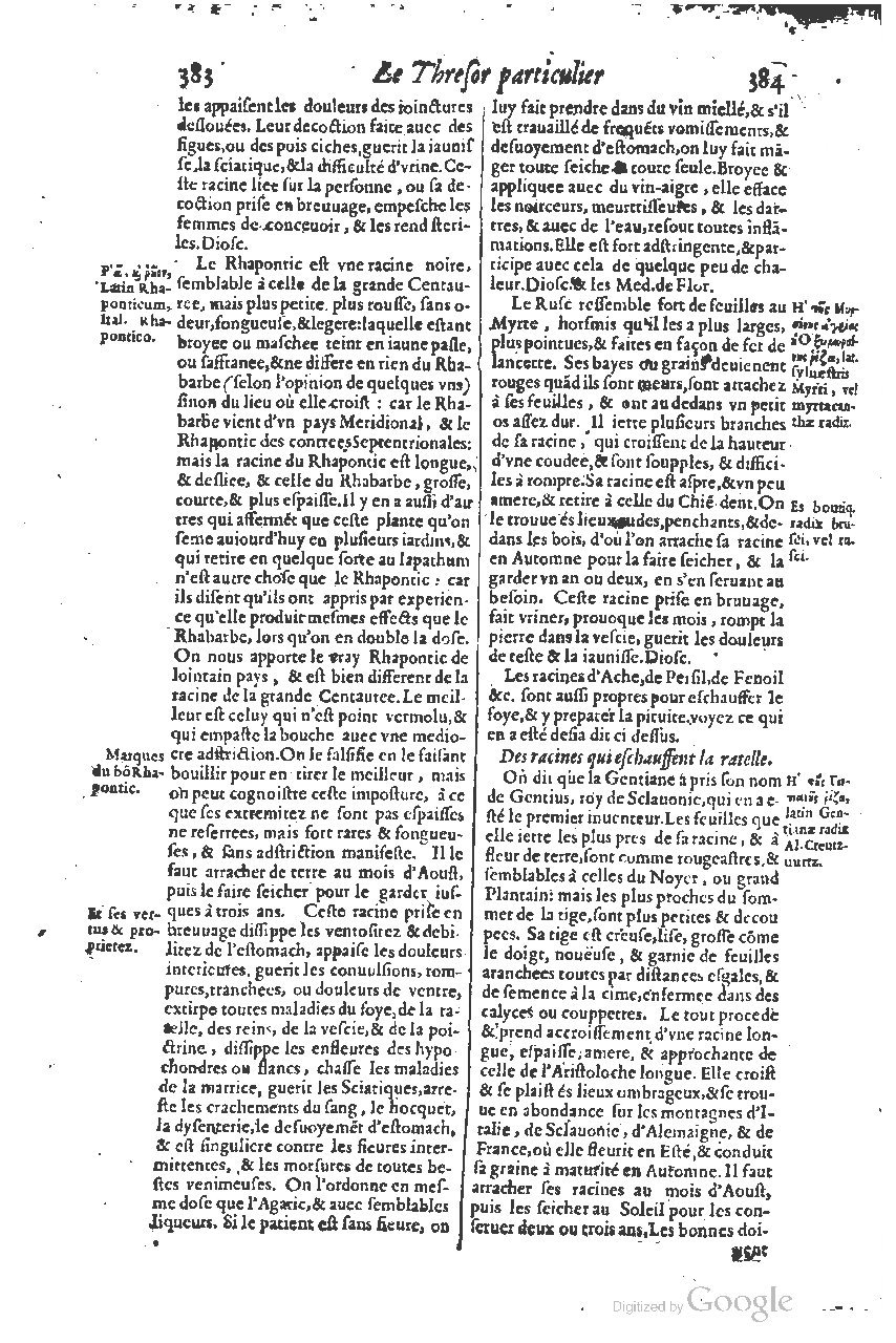 1616 - Étienne Gamonet - Grand trésor ou dispensaire - BSB Munich