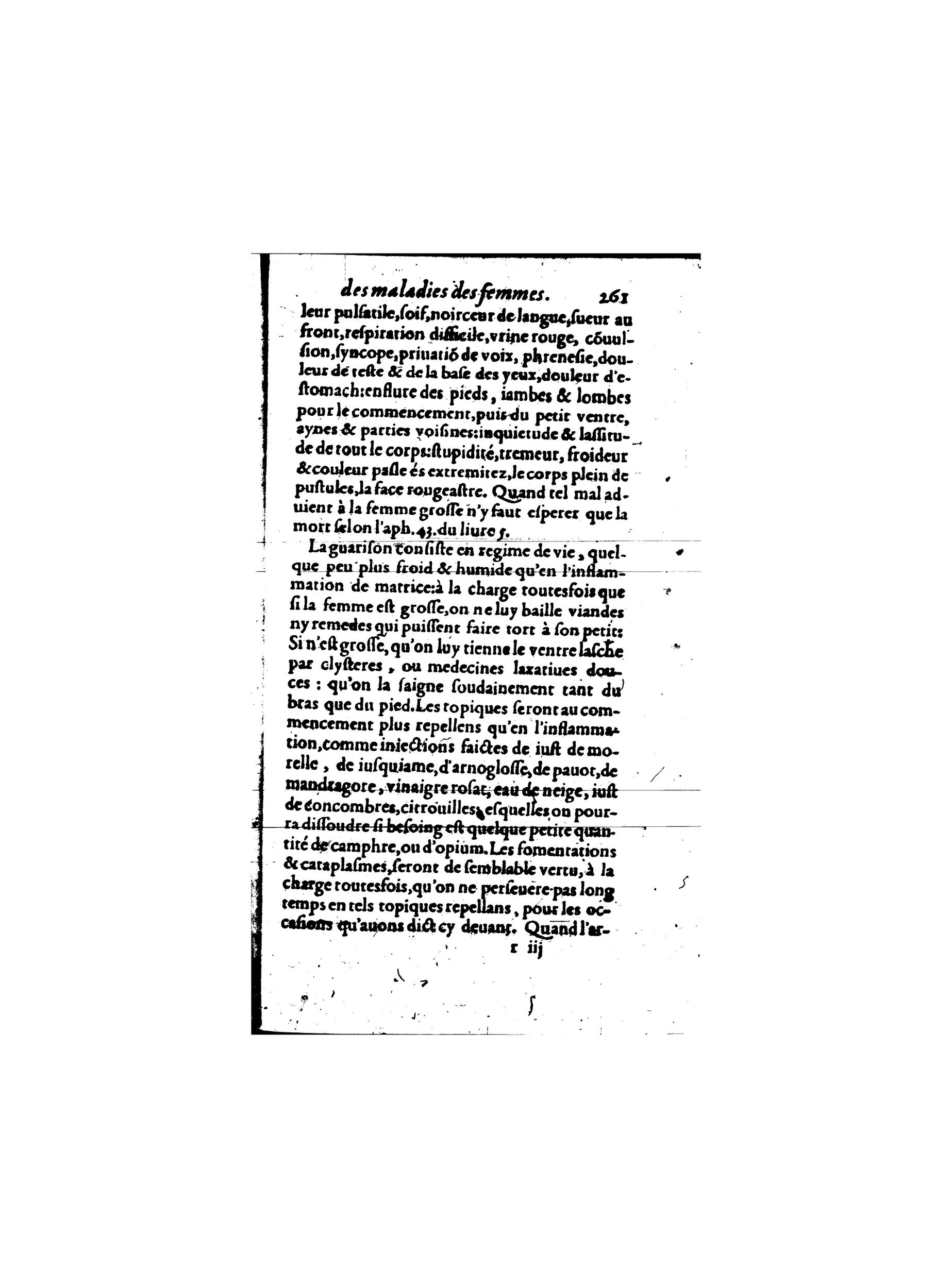 1587 - Jacques du Puis - Trésor des remèdes secrets pour les maladies des femmes - BnF 1587 - Jacques du Puis - Trésor des remèdes secrets pour les maladies des femmes - BnF