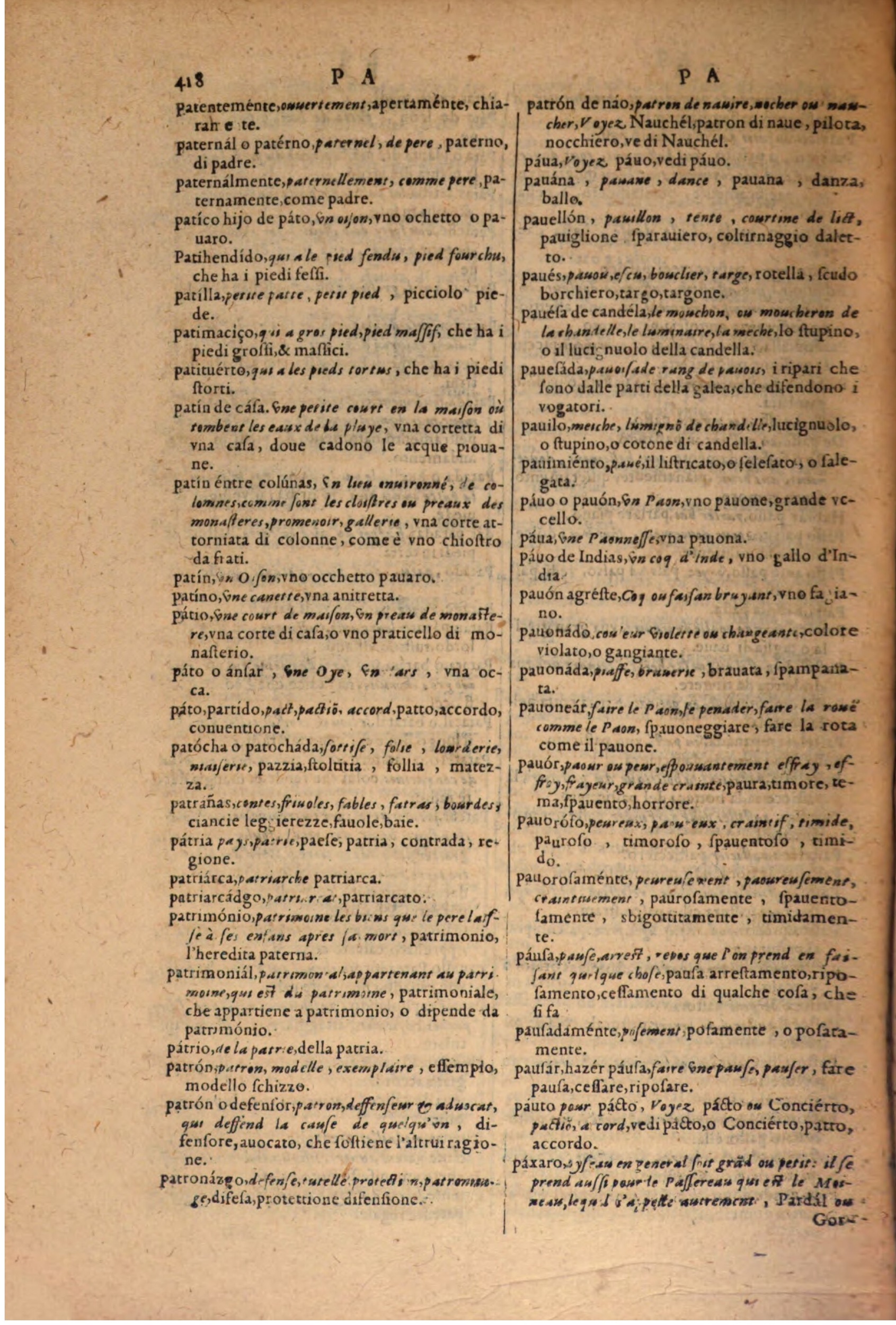 1606 Samuel Crespin Thresor des trois langues, francoise, italiene et espagnolle - BSB-442.jpeg