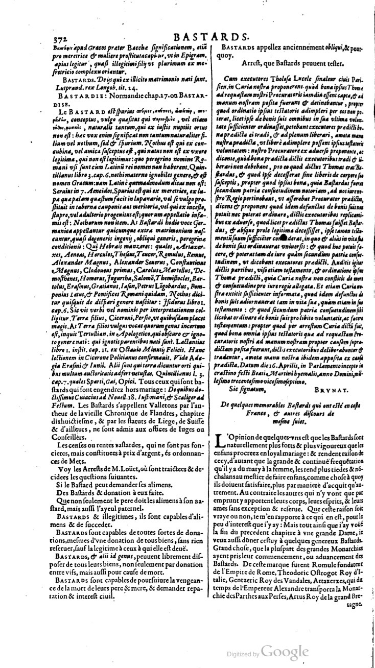 1629 - Veuve Nicolas Buon - Trésor du droit français (21754 T. 1) - BM Lyon
