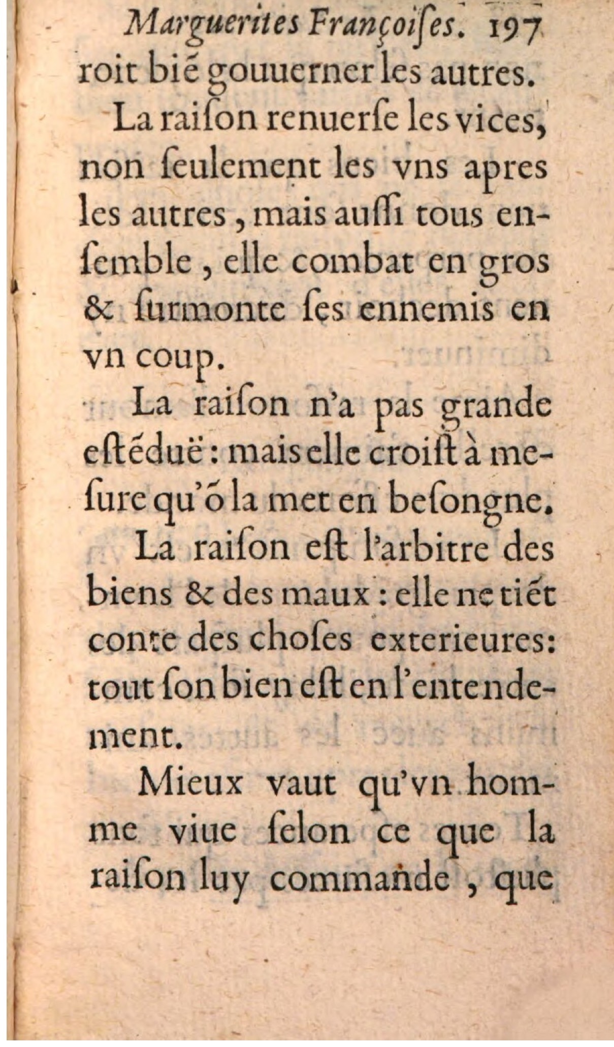1611 - Théodore Reinsart - La Suitte des marguerites françoises, ou second thresor du bien dire - BSB Munich