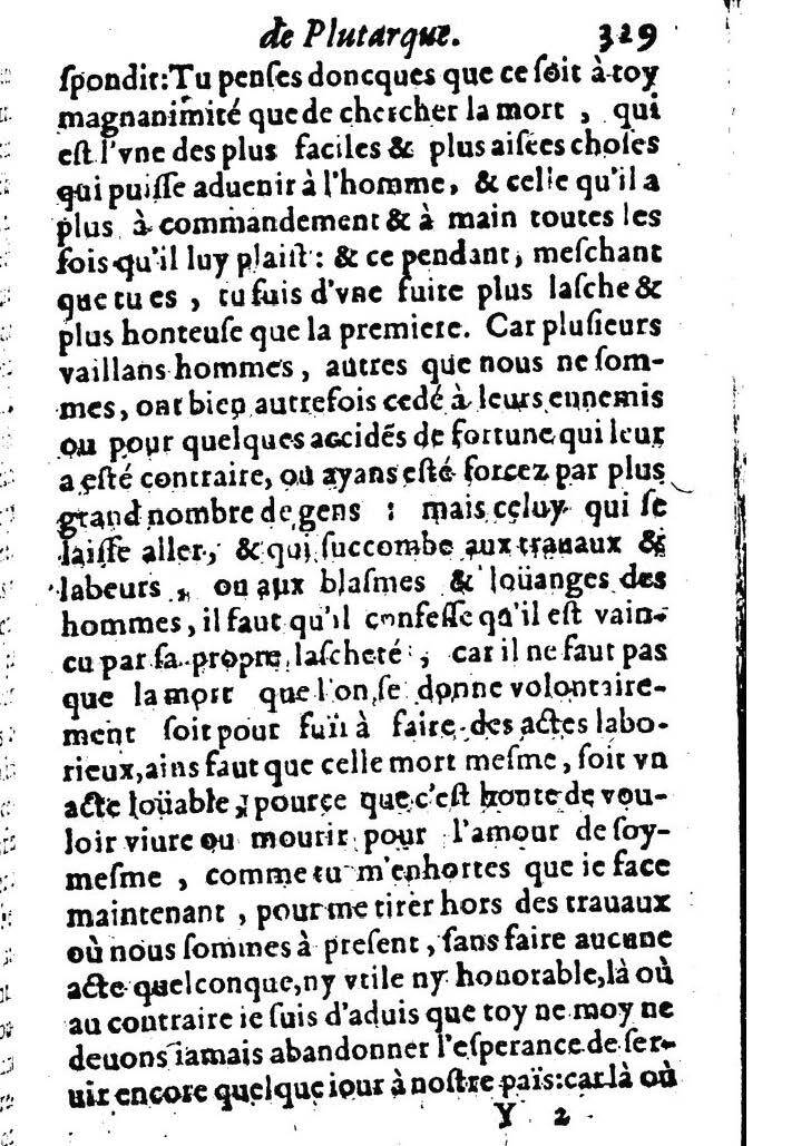 1611 - Pierre Rigaud - Trésor des vies de Plutarque - BM Lyon