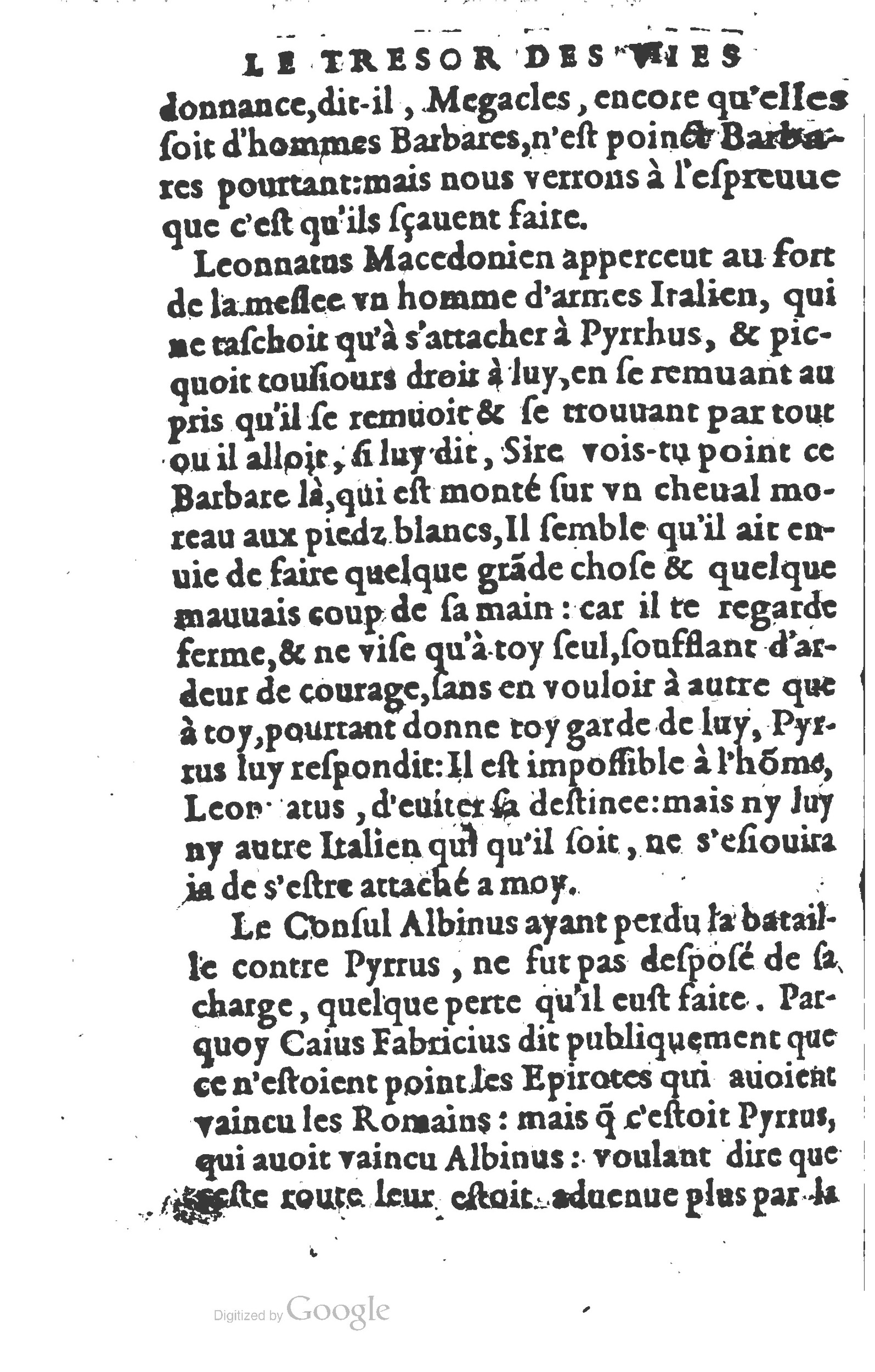 1577 - Claude Micard - Trésor des vies de Plutarque - BSB Munich 1577 - Claude Micard - Trésor des vies de Plutarque - BSB Munich
