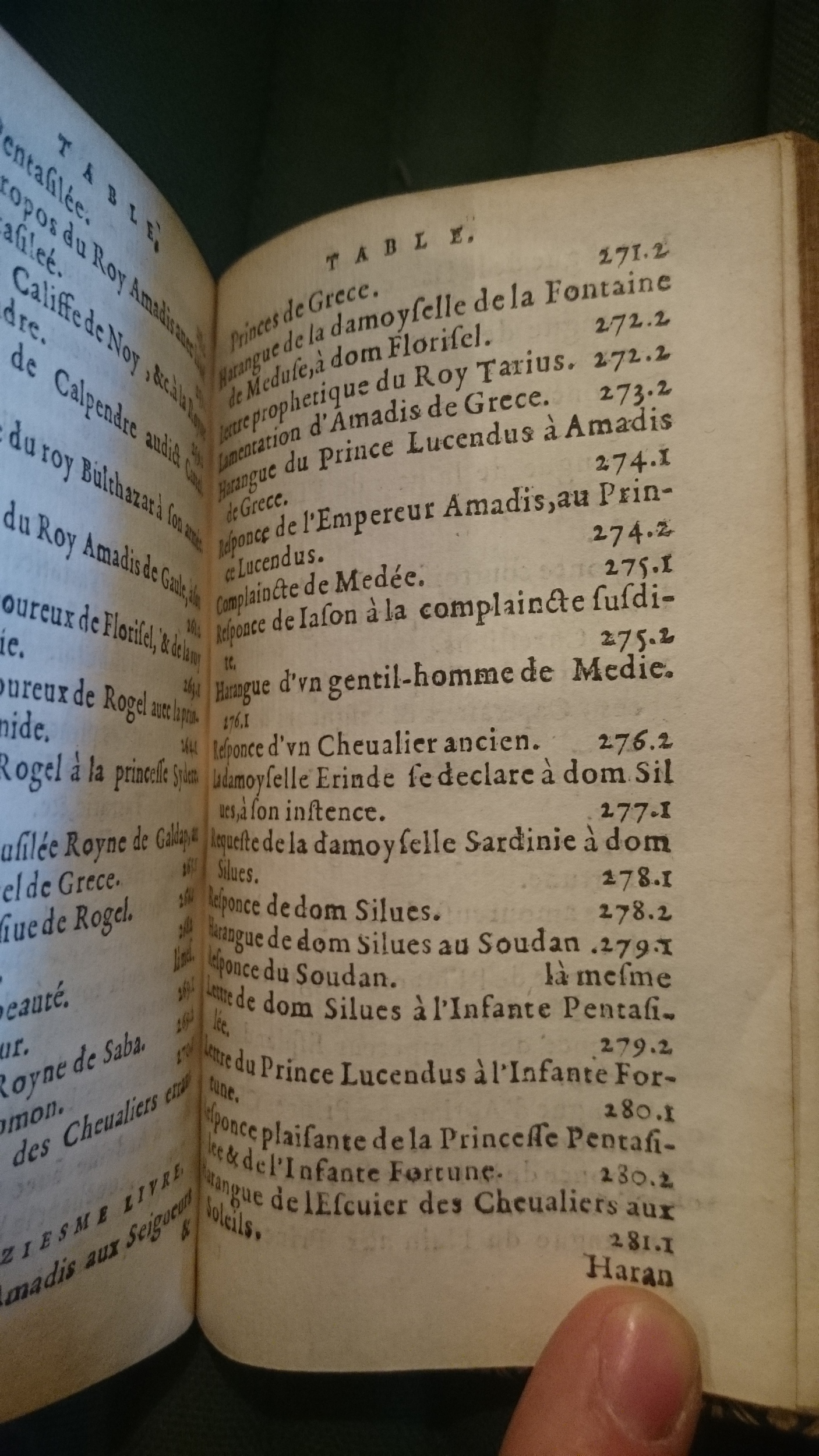 1582 - Jean Huguetan - Trésor des Amadis - BnF Arsenal 1582 - Jean Huguetan - Trésor des Amadis - BnF Arsenal