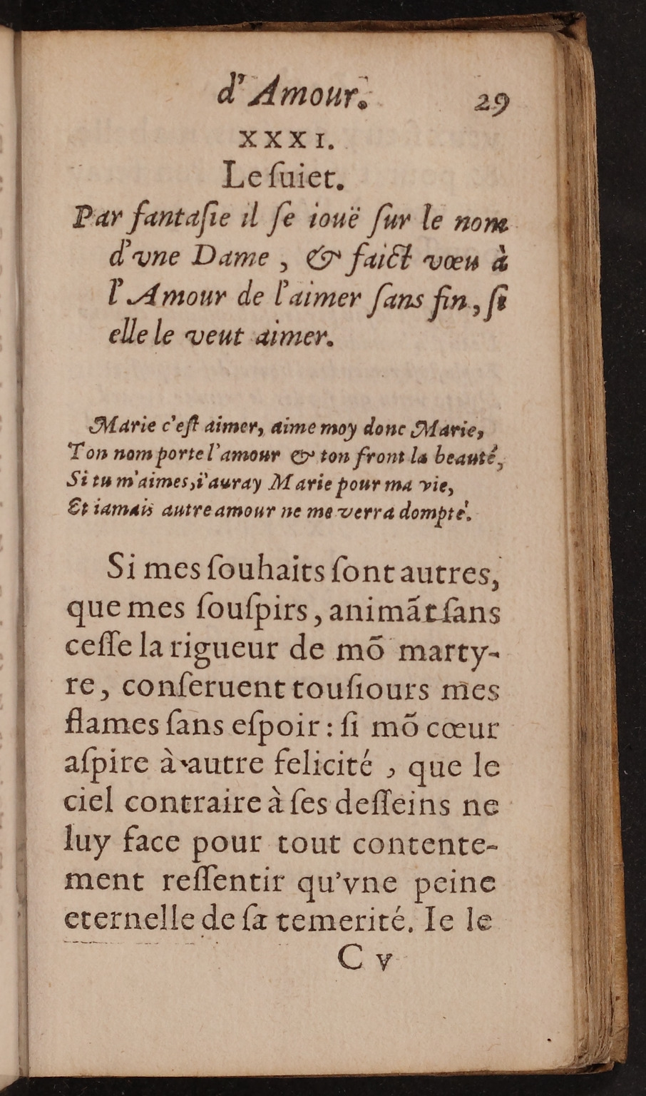 1597 - Matthieu Guillemot - Trésor d’amour - BnF Arsenal