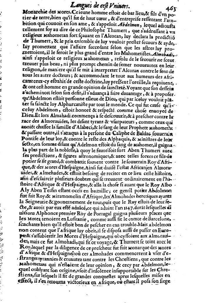 1613 - Matthieu Berjon - Trésor de l’histoire des langues de cet univers - BM Lyon