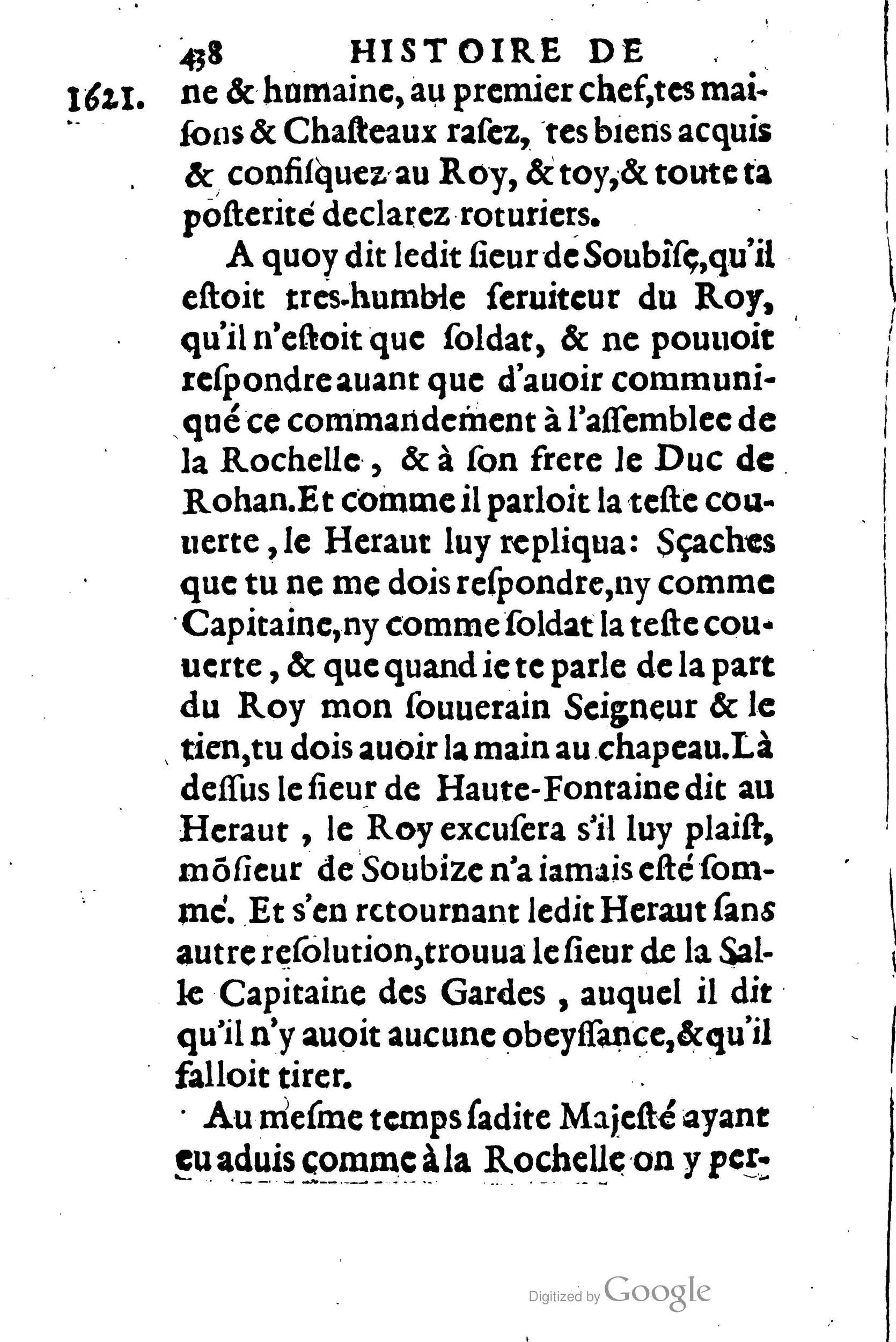 1623 - Joseph Bouillerot - Trésor de l’histoire générale de notre temps - BM Lyon