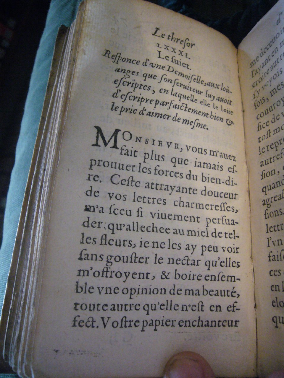 1597 - Matthieu Guillemot - Trésor d’amour - BnF Arsenal