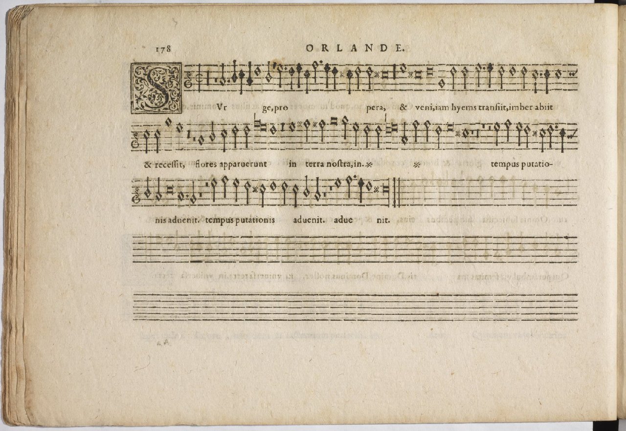 1594 - Paul Marceau - Trésor de musique d&#039;Orlande de Lassus, Superius, Bassus, Tenor, Quinta pars - BnF