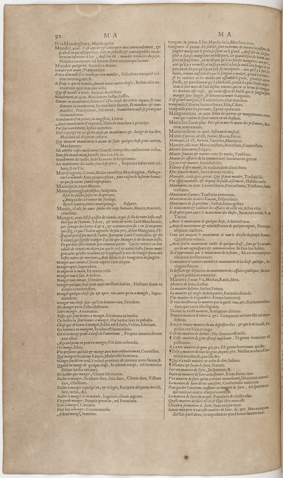 1606 - David Douceur - Trésor de la langue française - BnF
