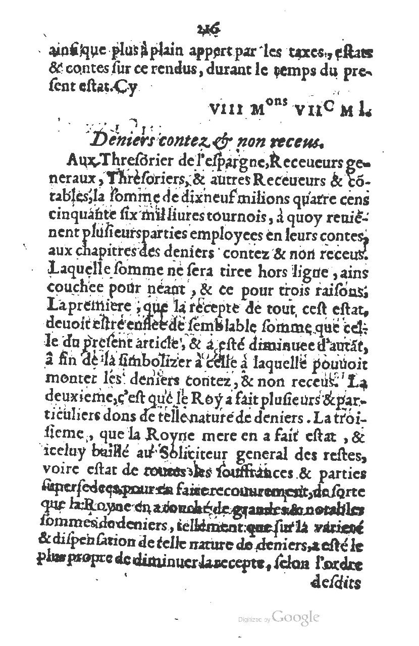 1581 - s.n. - Secret des trésors de France (Livre I) - BSB Munich