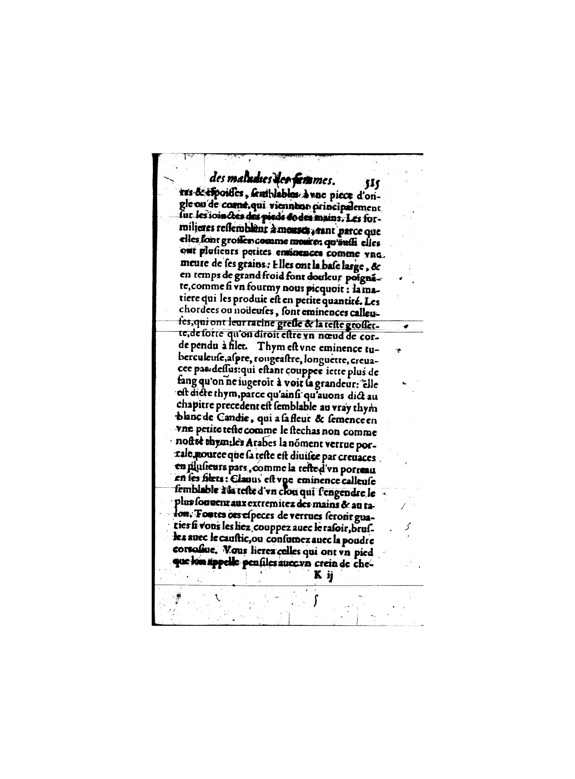 1587 - Jacques du Puis - Trésor des remèdes secrets pour les maladies des femmes - BnF