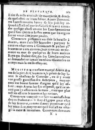 1574 - Benoît Rigaud - Trésor des vies de Plutarque - Avignon