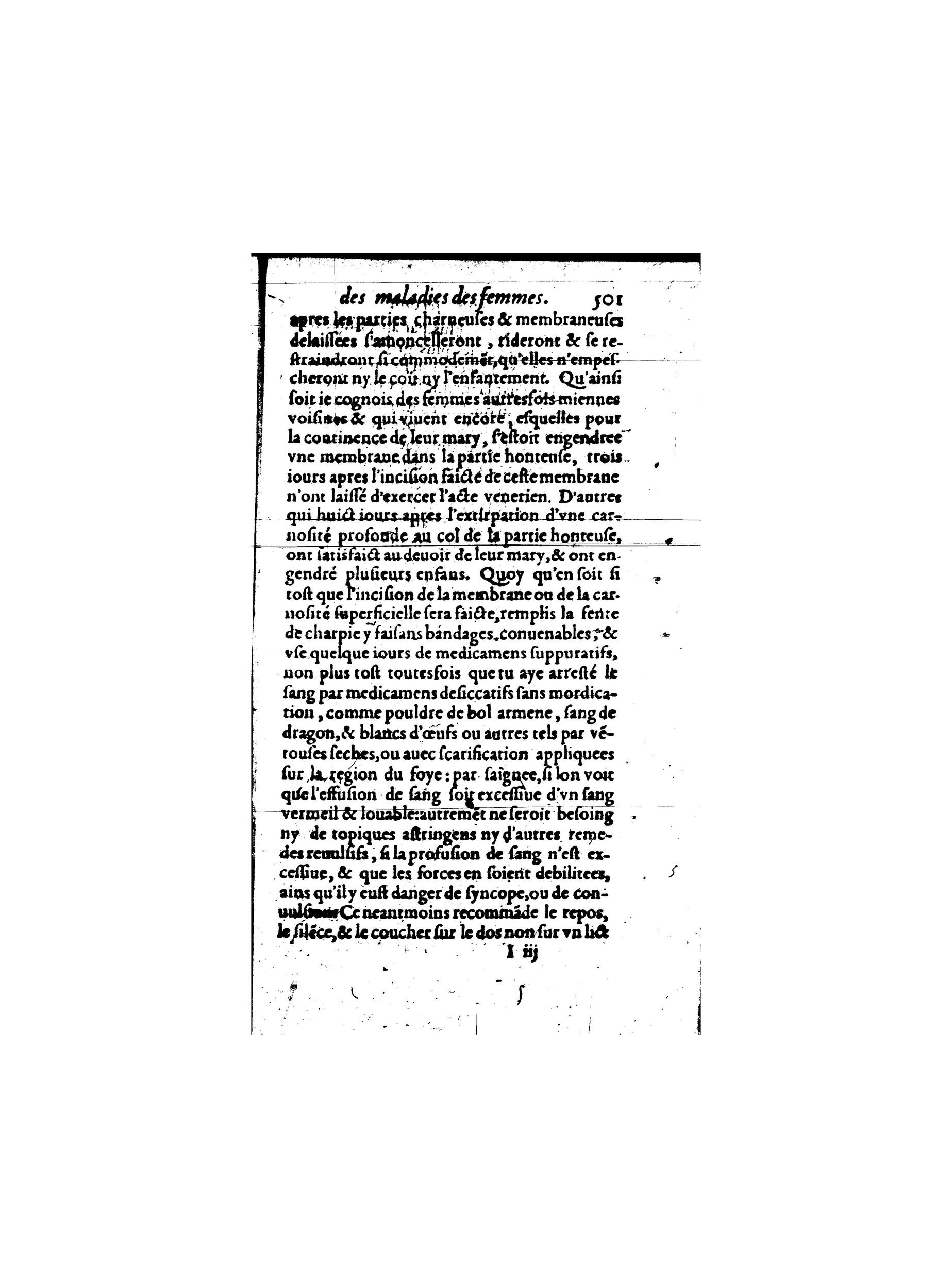 1587 - Jacques du Puis - Trésor des remèdes secrets pour les maladies des femmes - BnF