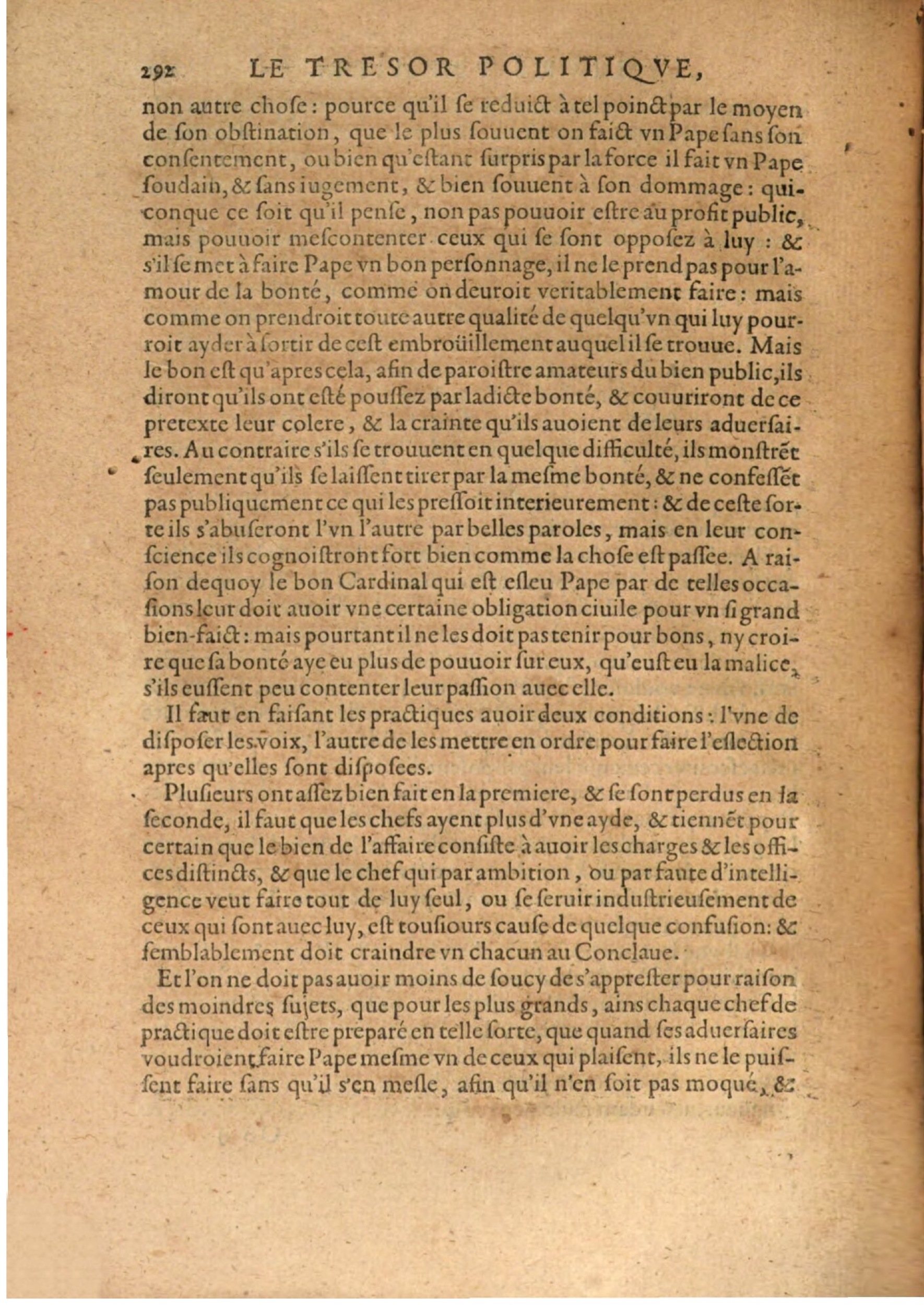 1608 - Nicolas Du Fossé - Trésor politique - BSB Munich