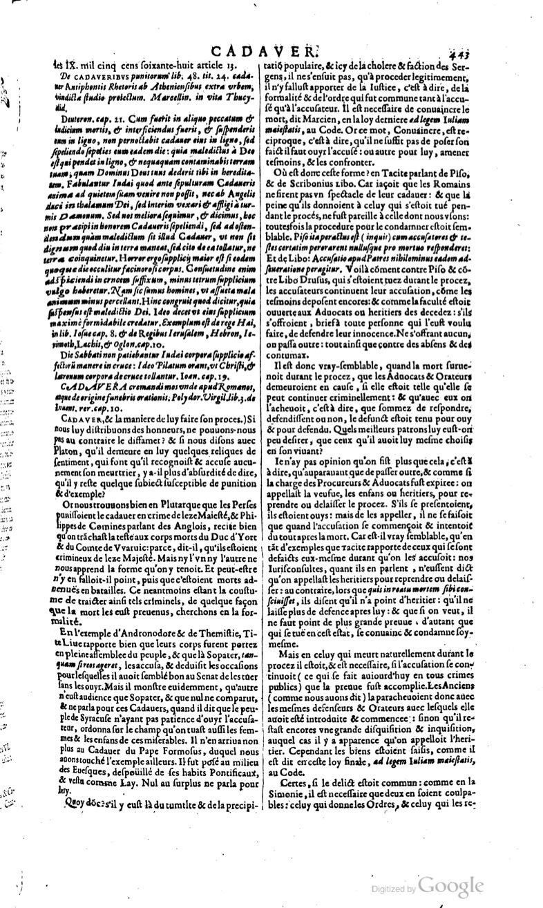 1629 - Veuve Nicolas Buon - Trésor du droit français (29620 T. 1) - BM Lyon