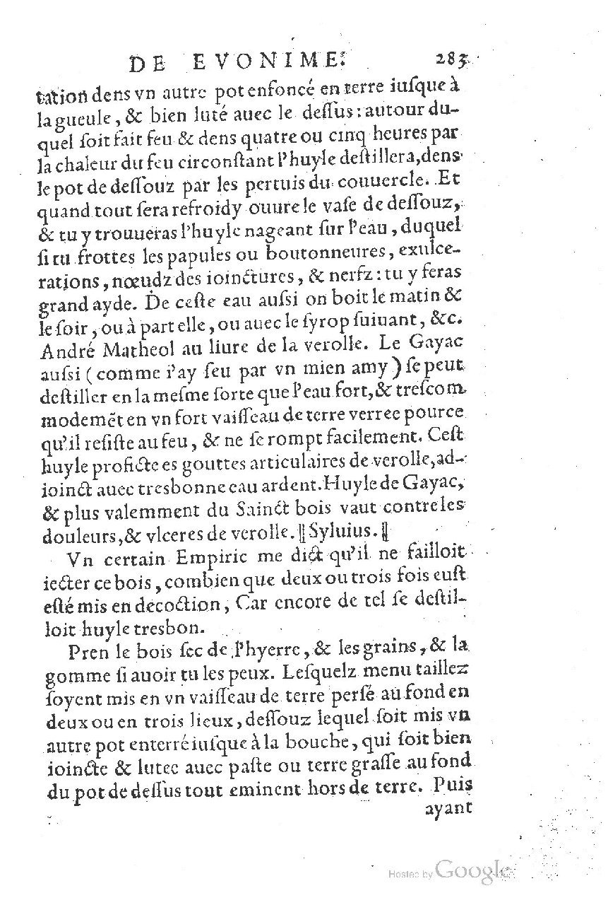 1557 - Antoine Vincent - Trésor d’Evonyme Philiatre - UC Madrid