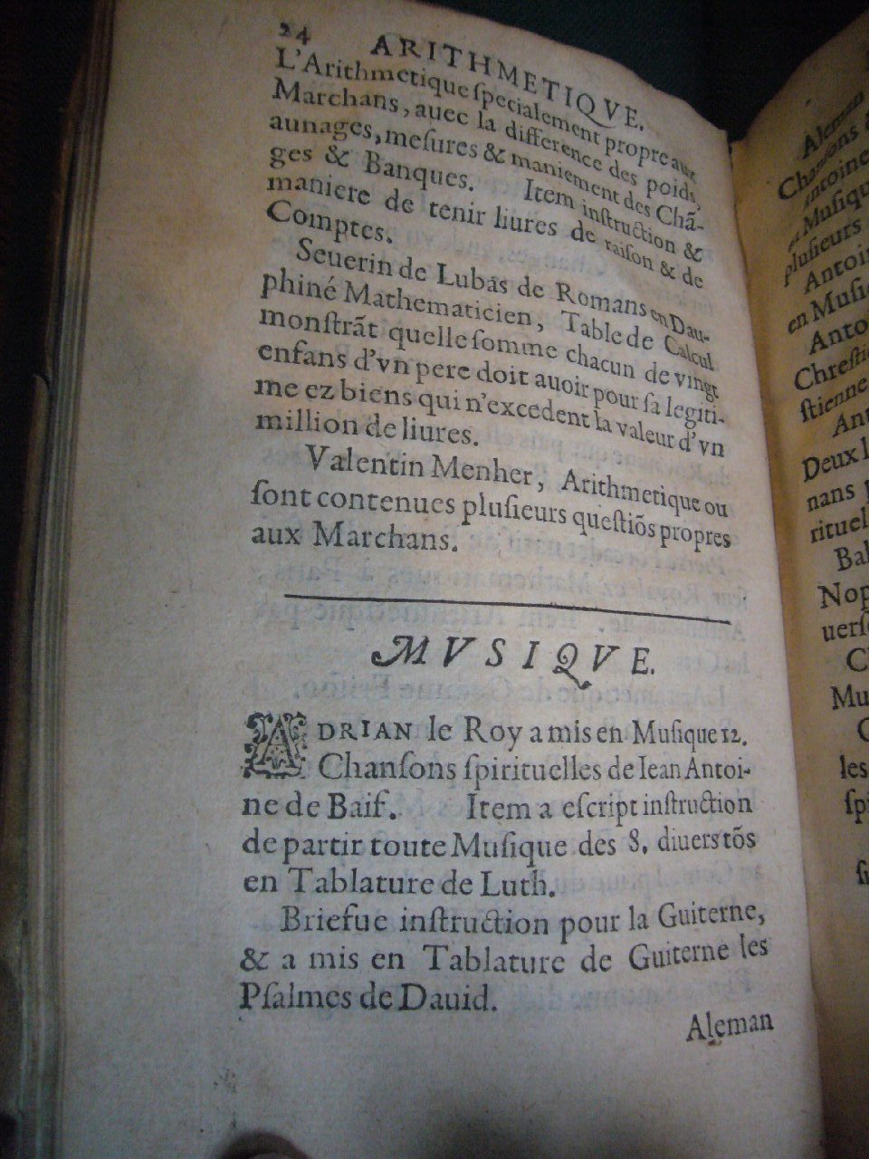 1602 - François Jacquin - Trésor des bons esprits français - BnF Arsenal